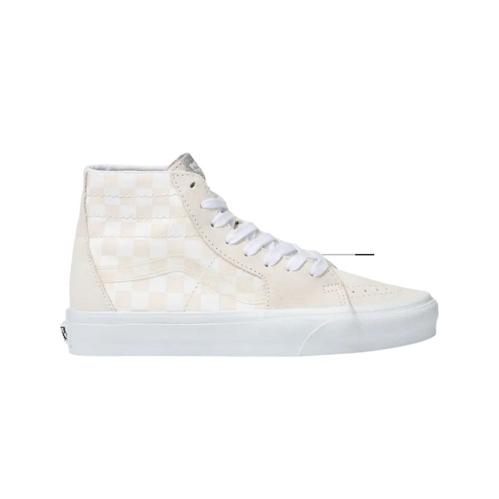 Vans Sk8-Hi Tapered 'Crystal Sidestripe Checkerboard' High-Top Sneakers